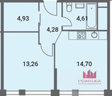 Москва, 1-но комнатная квартира, Шмитовский проезд д.39к8, 26000000 руб.