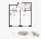 Москва, 1-но комнатная квартира, ул. Нежинская д.5к2, 23000000 руб.