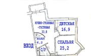 Москва, 3-х комнатная квартира, ул. Красногвардейская 3-я д.3, 31500000 руб.