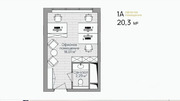 Продажа офиса 20.3м Московская область, Котельники, Дюна жилой ..., 5481000 руб.