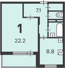 Москва, 1-но комнатная квартира, Фрезер ш. д.дом 7/2, 13524790 руб.