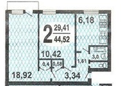 Москва, 2-х комнатная квартира, ул. Окская д.8 к1, 5900000 руб.