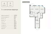 Красногорск, 3-х комнатная квартира, Александра Невского д.6, 8200000 руб.