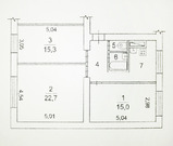 Электросталь, 3-х комнатная квартира, ул. Октябрьская д.27, 3000000 руб.