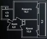 Москва, 1-но комнатная квартира, ул. Мясниковская 2-я д.2А к1, 10500000 руб.