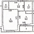 Щелково, 1-но комнатная квартира, Богородский д.5, 5200000 руб.