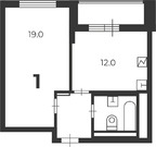 Москва, 1-но комнатная квартира, Алтуфьевское ш. д.53к2, 11714360 руб.