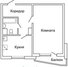 Москва, 1-но комнатная квартира, Химкинский б-р. д.14 к2, 8490000 руб.