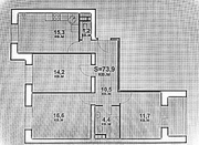 Озерецкое, 3-х комнатная квартира, бульвар Радости д.24, 5150000 руб.