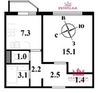 Москва, 1-но комнатная квартира, ул. Ярцевская д.27к7, 65000 руб.