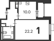 Москва, 1-но комнатная квартира, ул. Никитинская д.5, 13472550 руб.