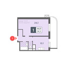 Москва, 1-но комнатная квартира, Сходненская улица, дом 12, корпус 1, этаж 2, кв. 1 д., 12051000 руб.