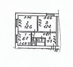 Химки, 2-х комнатная квартира, Первомайская Улица д.46, 4400000 руб.