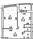 Химки, 2-х комнатная квартира, ул. Дружбы д.1Б, 5590000 руб.