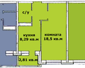 Наро-Фоминск, 1-но комнатная квартира, ул. Новикова д.20, 2999000 руб.