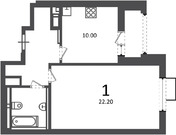 Москва, 1-но комнатная квартира, ул. Никитинская д.5, 15470400 руб.