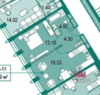 Москва, 1-но комнатная квартира, бульвар Братьев Весниных д.1, 20900000 руб.