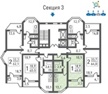 Москва, 1-но комнатная квартира, улица Недорубова д.дом 18, корпус 3, 4692715 руб.