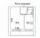 Москва, 1-но комнатная квартира, Марьиной Рощи 9-й проезд д.6А, 10500000 руб.