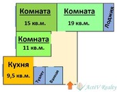 Москва, 3-х комнатная квартира, ул. Летчика Бабушкина д.42, 12200000 руб.