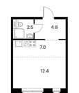 Москва, 1-но комнатная квартира, Квартал 100 д.1, 8690000 руб.