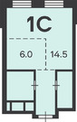 Москва, 1-но комнатная квартира, ул. Клинская д.2Ак7, 9708300 руб.