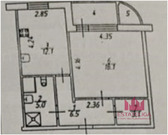 Развилка, 1-но комнатная квартира,  д.48, 8500000 руб.