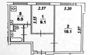 Москва, 2-х комнатная квартира, ул. Голубинская д.13к1, 11000000 руб.