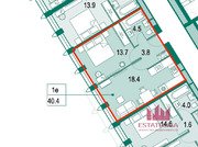 Москва, 1-но комнатная квартира, бульвар Братьев Весниных д.1, 23400000 руб.