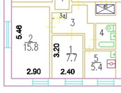 Москва, 2-х комнатная квартира, ул. Панферова д.8, 13200000 руб.