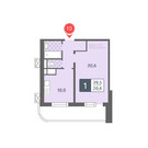 Москва, 1-но комнатная квартира, Сходненская улица, дом 12, корпус 1 д., 10819000 руб.