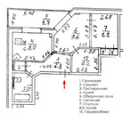 ВНИИССОК, 2-х комнатная квартира, ул. Дружбы д.7, 7990000 руб.