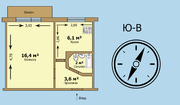 Москва, 1-но комнатная квартира, рп киевский д.15, 3440000 руб.