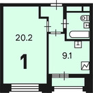 Москва, 1-но комнатная квартира, ул. Гжатская д.дом 5, корпус 7, 11175670 руб.