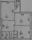 Балашиха, 2-х комнатная квартира, ул. Некрасова д.11 кб, 3600000 руб.