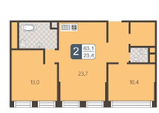 Москва, 2-х комнатная квартира, Шмитовский проезд д.39к2, 29800000 руб.