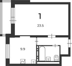 Москва, 1-но комнатная квартира, Пересветов пер. д.9, 16441560 руб.