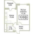Раменское, 1-но комнатная квартира, ул.Крымская д.корп.2, 2900000 руб.