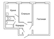 Москва, 2-х комнатная квартира, ул. Братская д.23 к1, 6950000 руб.