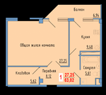 Апрелевка, 2-х комнатная квартира, Дубки д.19, 5300000 руб.