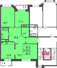 Мытищи, 3-х комнатная квартира, Осташковское ш. д.22к3, 12300000 руб.