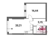 Москва, 1-но комнатная квартира, Шмитовский проезд д.39к8, 23990000 руб.