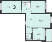 Москва, 3-х комнатная квартира, Пересветов пер. д.дом 9, 26679840 руб.