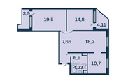 Балашиха, 3-х комнатная квартира,  д.31, 12650000 руб.