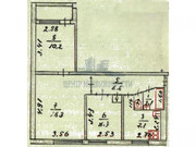 Продажа доли 26.90 кв.м., 3 комнаты в квартире, 1/9 этаж, 2600000 руб.