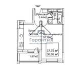 Москва, 1-но комнатная квартира, бульвар Андрея Тарковского д.6, 9690000 руб.