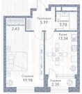 Москва, 1-но комнатная квартира, ул. Новоалексеевская д.16, 8574020 руб.