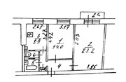 Москва, 2-х комнатная квартира, ул. Панфилова д.12, 19900000 руб.