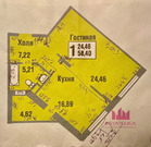 Москва, 1-но комнатная квартира, улица Татьянин Парк д.14к4, 16599000 руб.