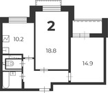 Москва, 2-х комнатная квартира, ул. Оренбургская д.4, 13912280 руб.